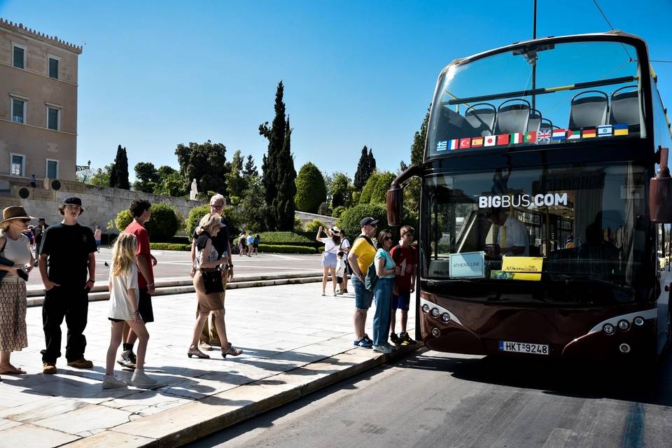 Big Bus Tours: Athens Discover Hop-On Hop-Off Bus Tour