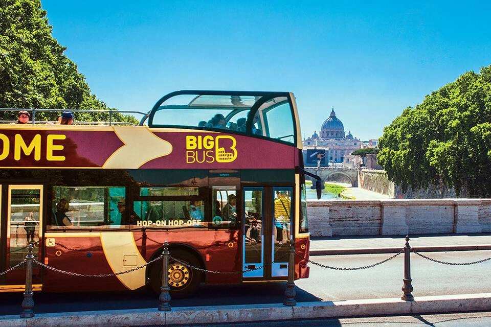 Rome Boat: Hop on Hop off Boat and IO Bus Ticket