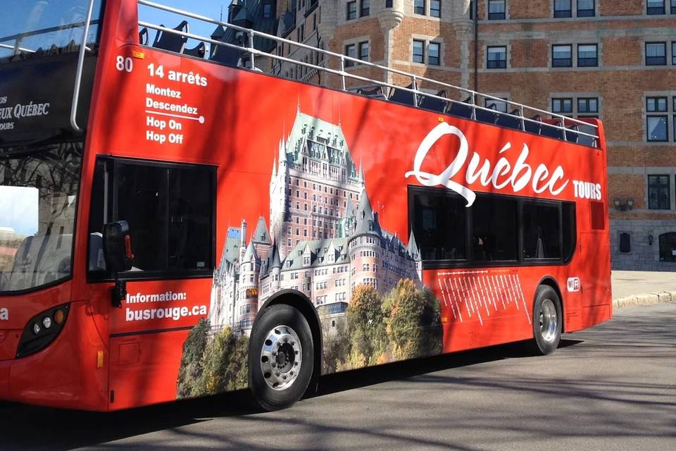 Quebec City Hop-on Hop-off Bus Tour
