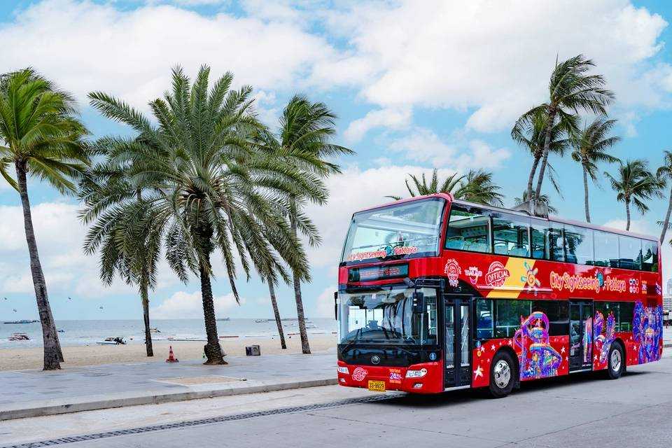 City Sightseeing: Pattaya Hop On, Hop Off with Tiffany Show Silver Ticket