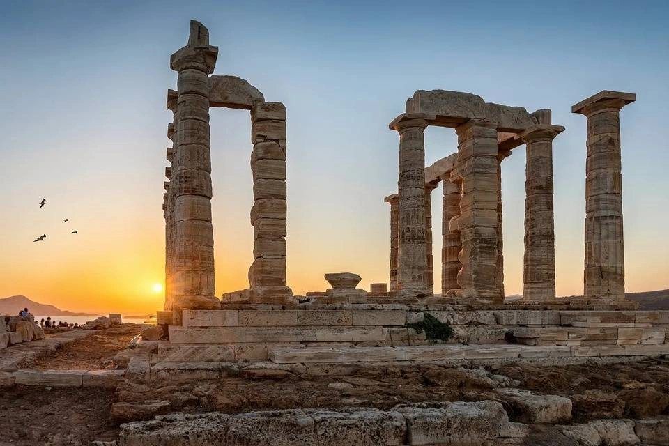 Sunset Tour of Cape Sounio and Temple of Poseidon
