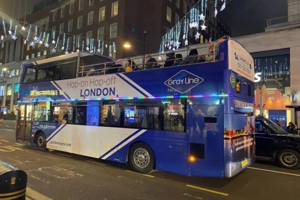 Christmas Lights London by Night Tour