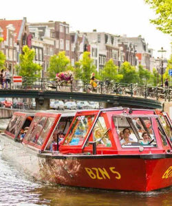 Amsterdam Icebar Entrance with Canal Cruise