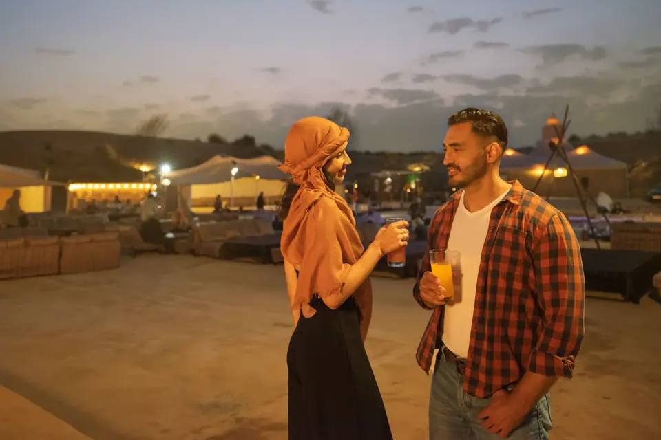 Dubai Caravanserai Desert Safari with Dinner and Dune Bashing Tour