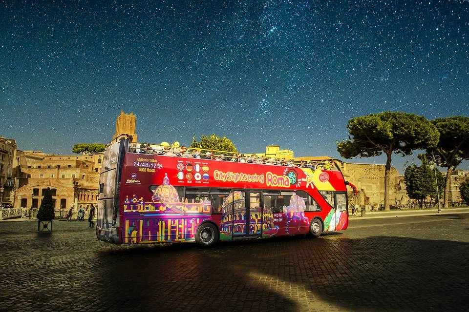 City Sightseeing Rome Night Tour