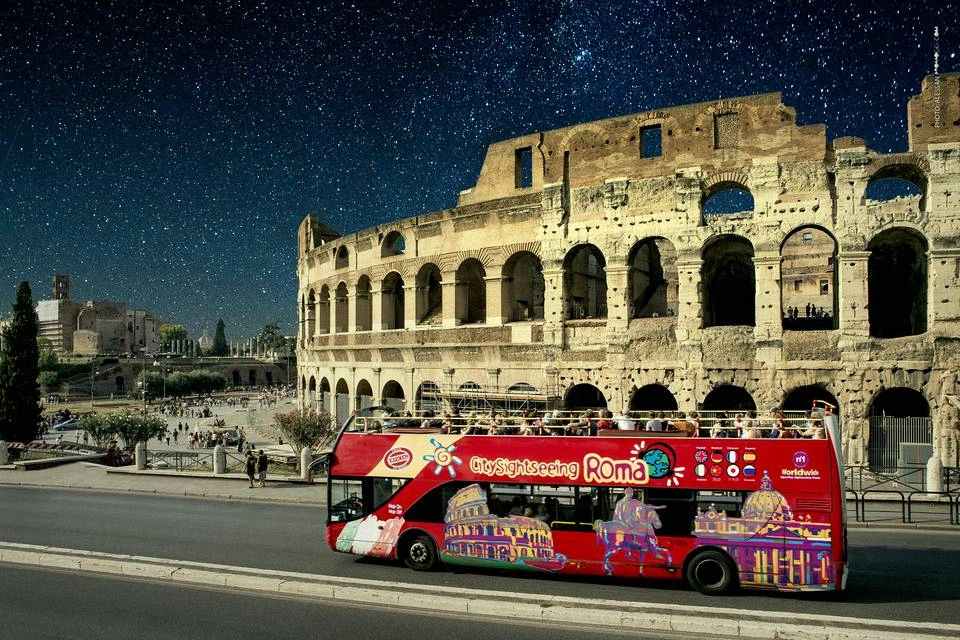 City Sightseeing Rome Night Tour