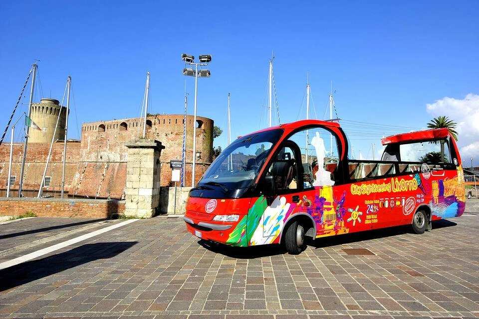 City Sightseeing: Livorno Hop-On, Hop-Off with Transfers to Pisa from Livorno