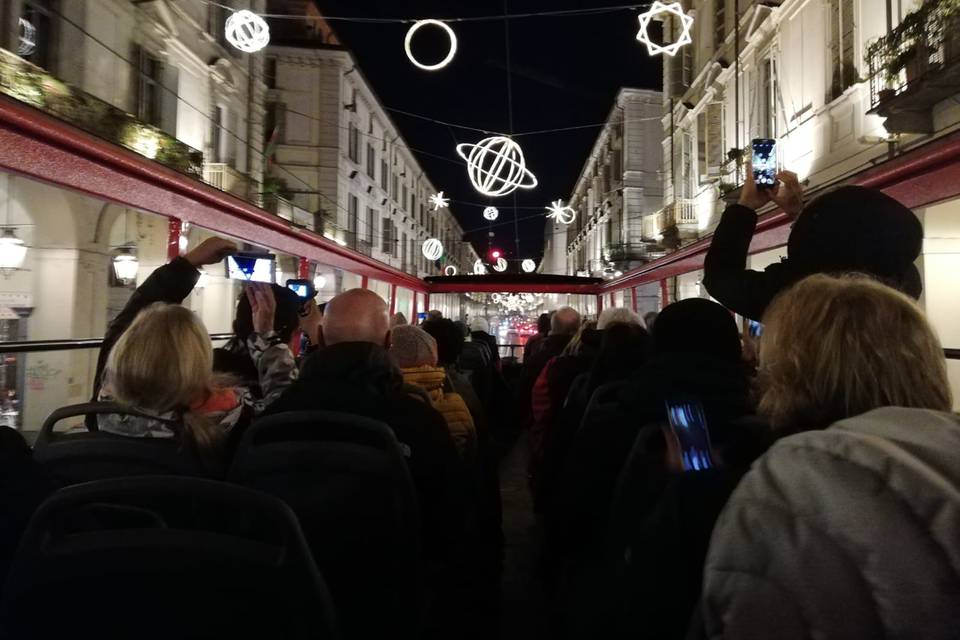 Luci D'Artista, Turin Christmas Night Tour