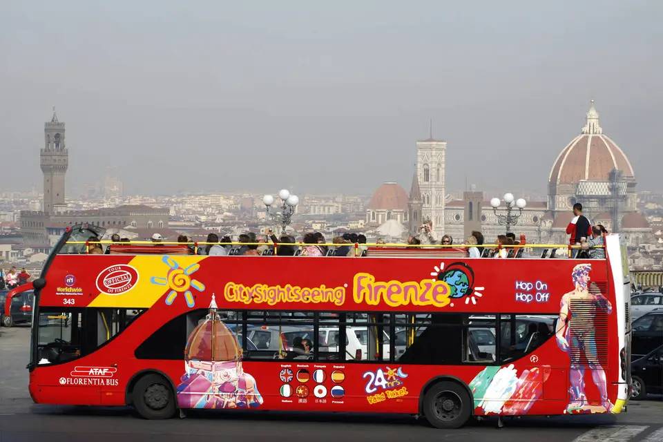 Florence Hop On Hop off Ticket and Transfers from La Spezia by Bus