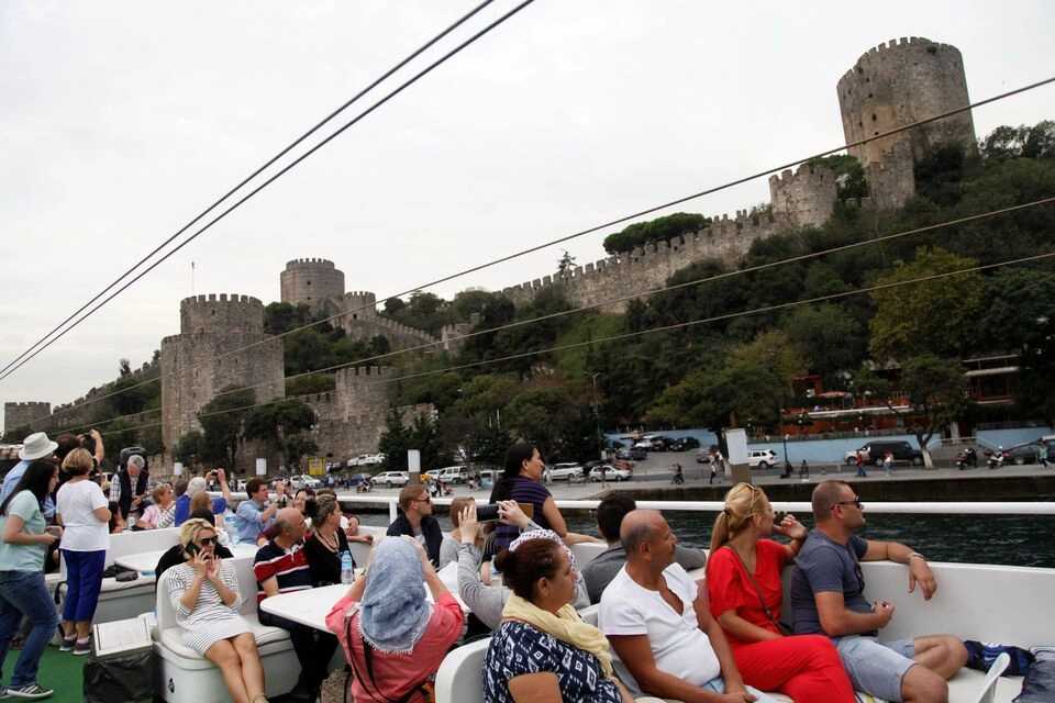 Small Group Guided Tour to Hagia Sophia, Blue Mosque, Old City, Grand Bazaar, Bosphorus Cruise, Pierre Loti Hill, Balat & Cable Car + Lunch, Pick up & All tickets