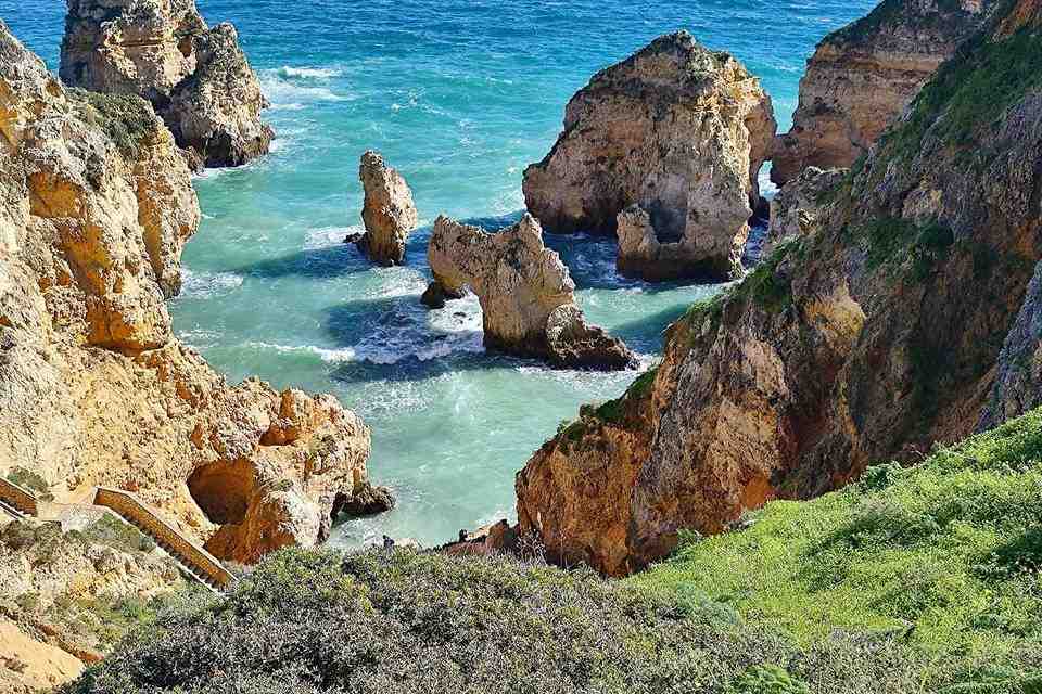 Ponta da Piedade Lagos Coastal Boat Tours from Lagos