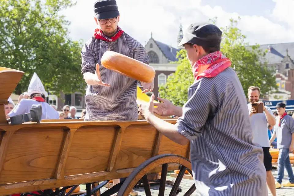 World-Famous Cheese Markets in Edam, Gouda or Alkmaar