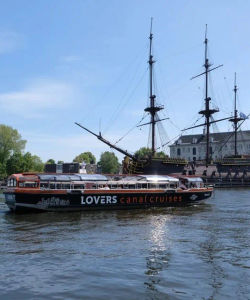 LOVERS Semi-Open Boat Cruise Amsterdam