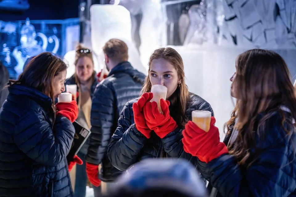 Icebar Berlin with 3 Drinks