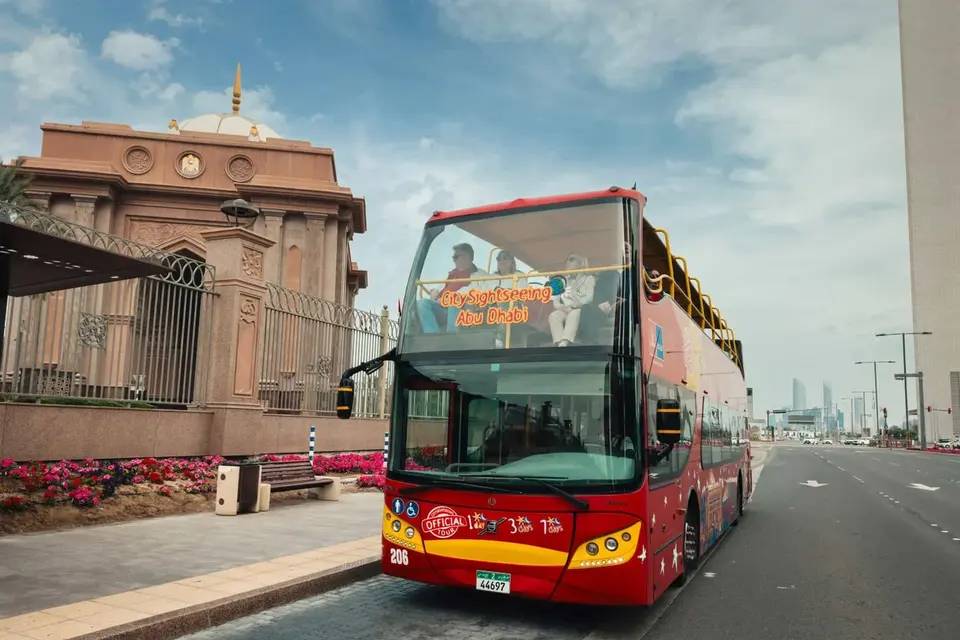 City Sightseeing: Abu Dhabi Hop-On, Hop-Off Bus Ticket