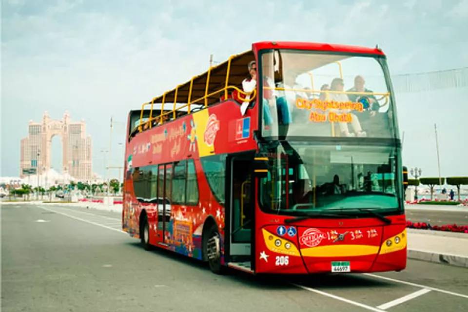 City Sightseeing: Dubai + Abu Dhabi Hop-On, Hop-Off Bus Combination Ticket