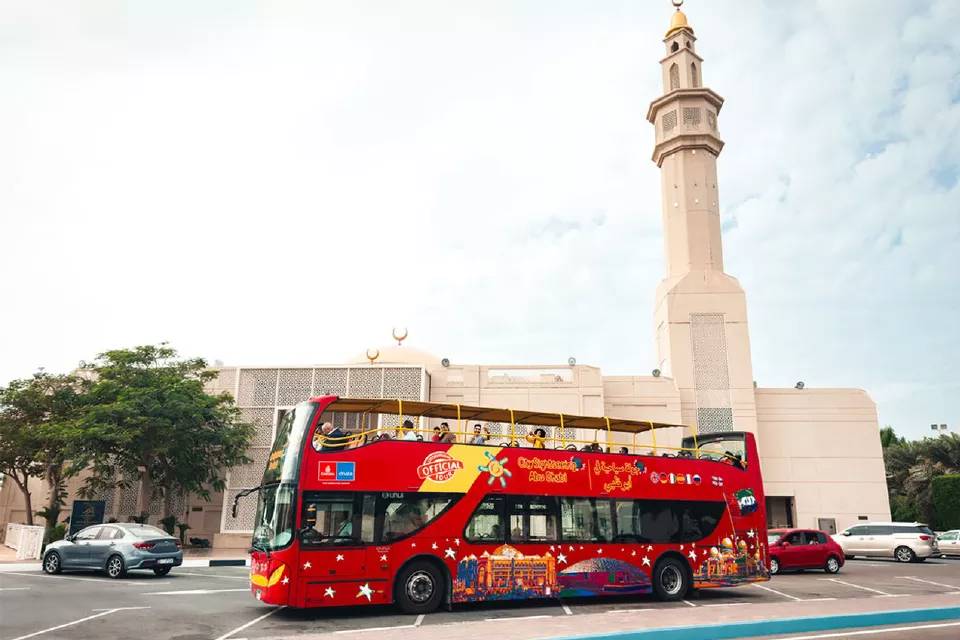 City Sightseeing: Dubai + Abu Dhabi Hop-On, Hop-Off Bus Combination Ticket