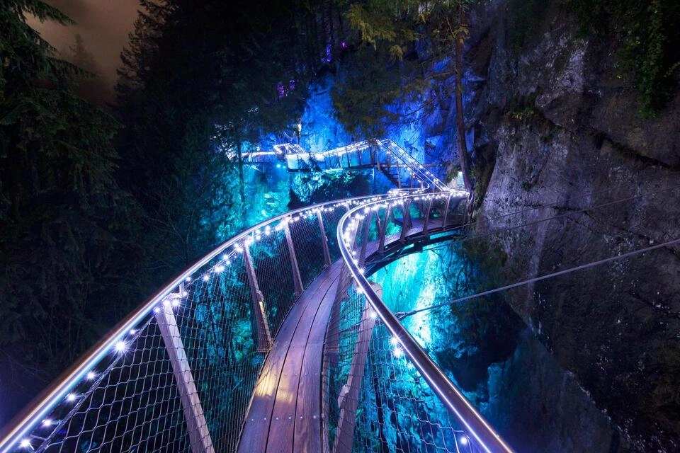 Vancouver City Tour with Capilano Canyon Lights 
