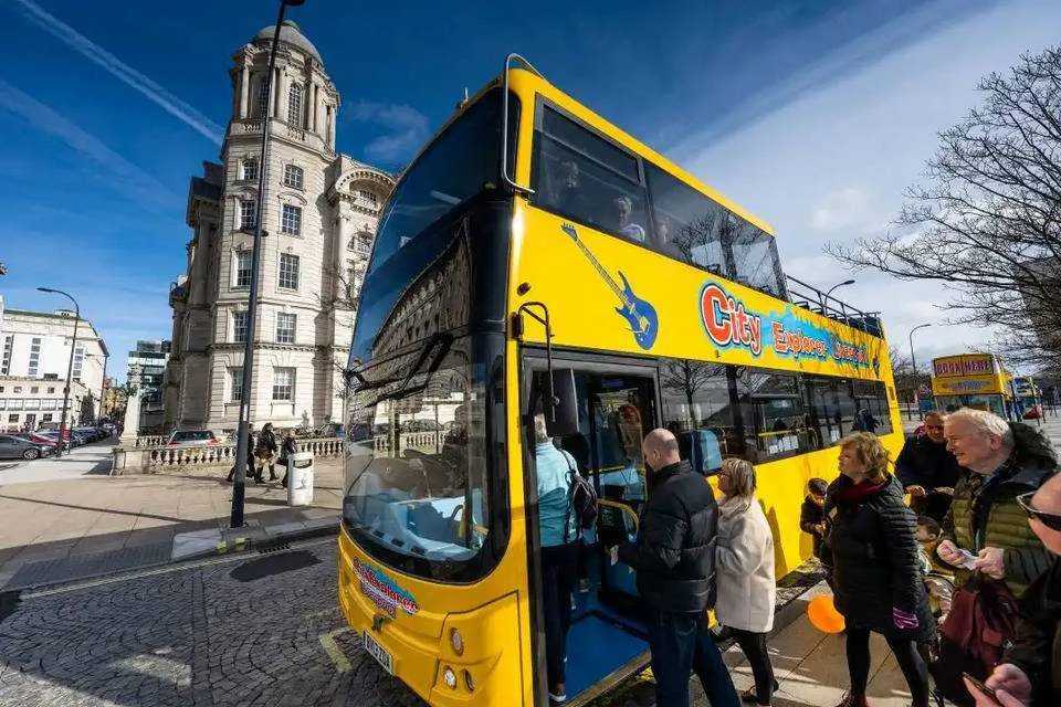 Golden Tours: City Explorer Liverpool Hop-On, Hop-Off Bus Tour