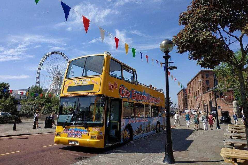 Golden Tours: City Explorer Liverpool Hop-On, Hop-Off Bus Tour