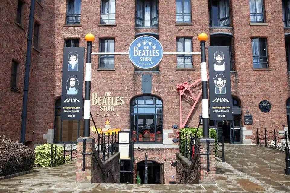 Entrance to the Beatles Story Liverpool