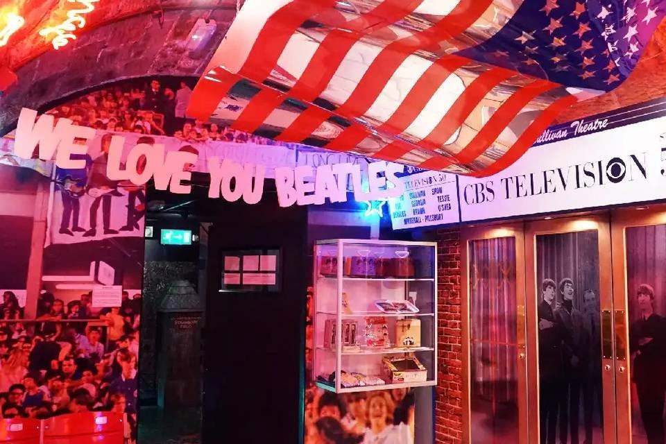 Entrance to the Beatles Story Liverpool