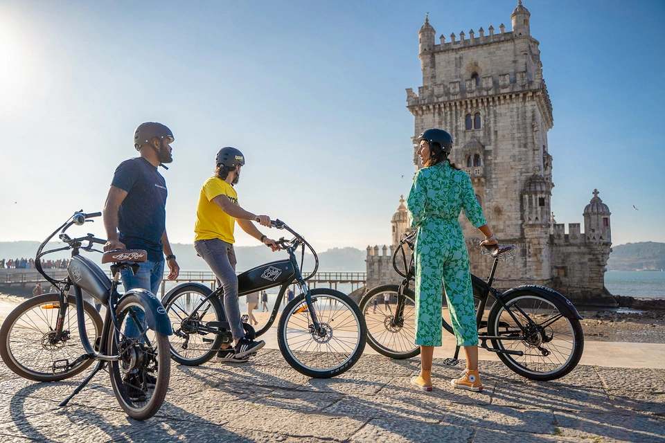 E-Bike Tour of Lisbon Along the River to Belem