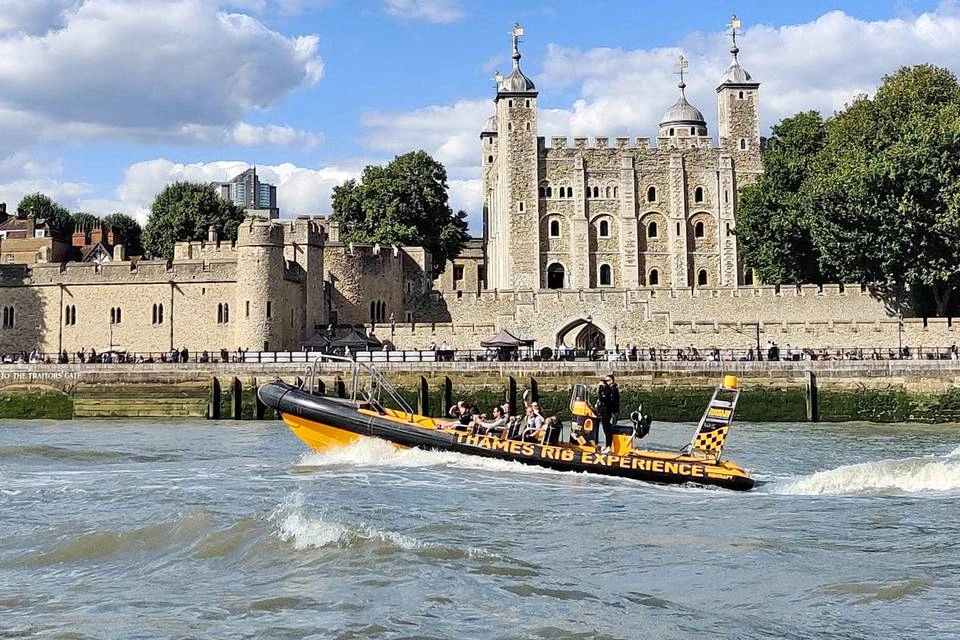 Thames Rib Experience Ultimate Tower RIB Blast