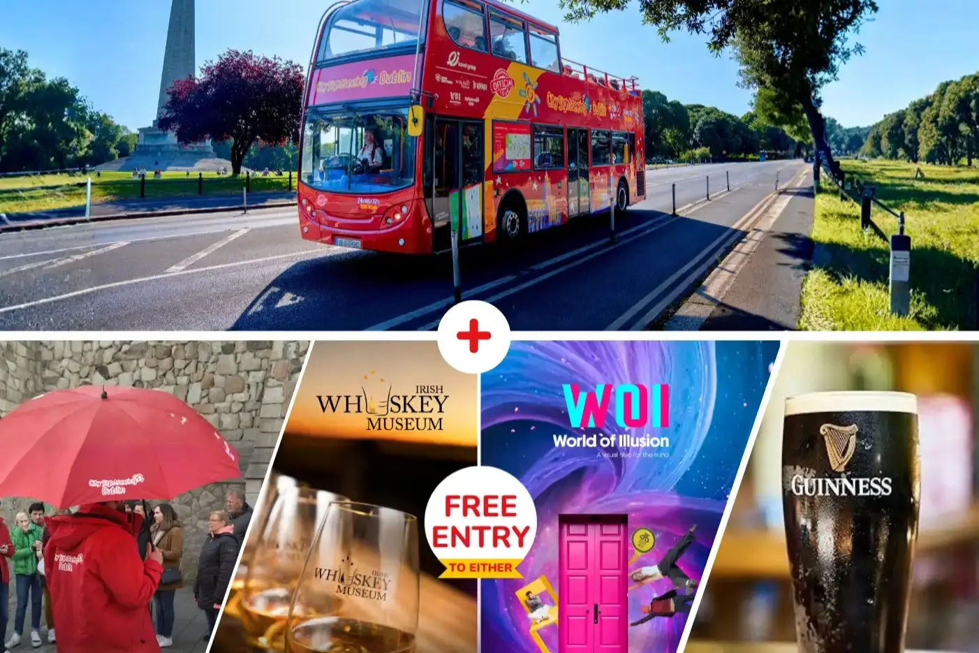 City Sightseeing: Dublin Hop-On, Hop-Off Bus Tour