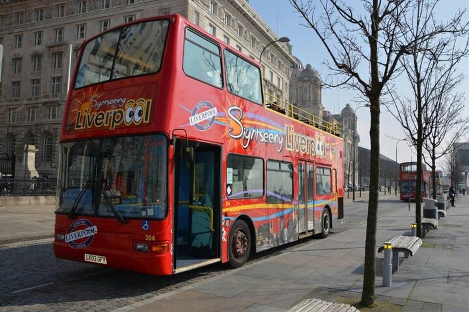 Liverpool City Sights: Beatles Panoramic Bus Blue Route Tour