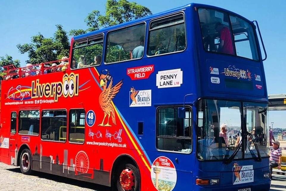 Liverpool City Sights: Beatles Panoramic Bus Blue Route Tour