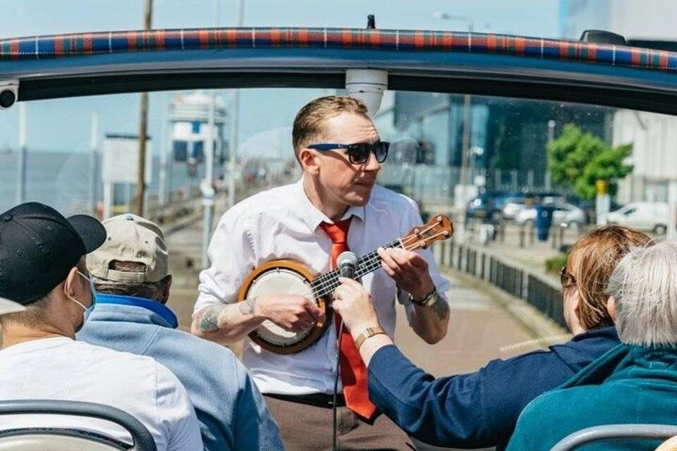 Liverpool City Sights: Beatles Panoramic Bus Blue Route Tour
