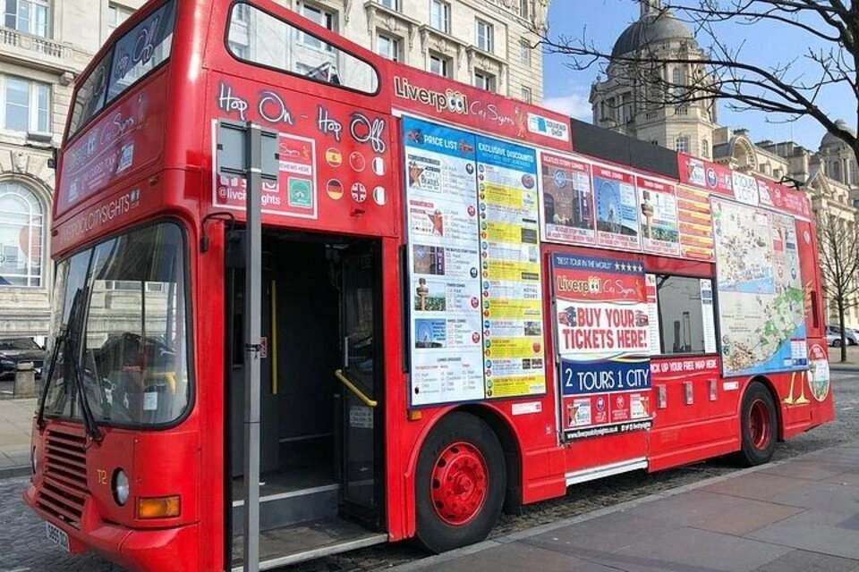 Liverpool City Sights: Beatles Panoramic Bus Blue Route Tour