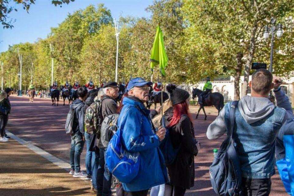 Buckingham Palace Entrance with Royal London Walking Tour