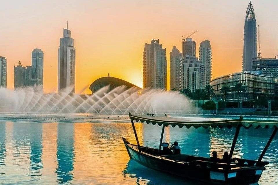 Dubai Fountain Show - Bridge Walk or Lake Ride