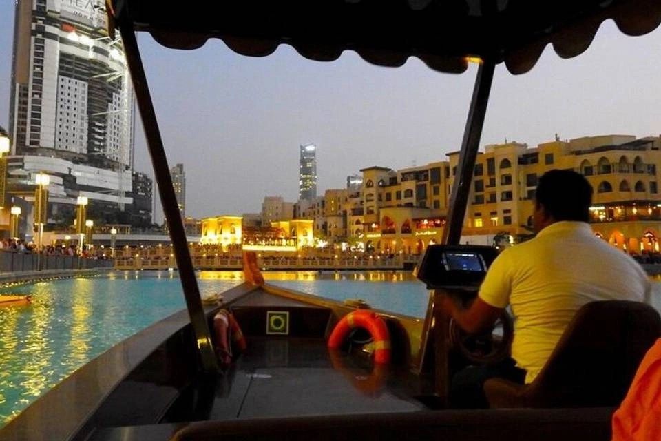 Dubai Fountain Show - Bridge Walk or Lake Ride