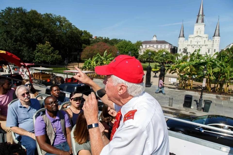 City Sightseeing: New Orleans Hop-On, Hop-Off with Garden District & French Quarter Walking Tour