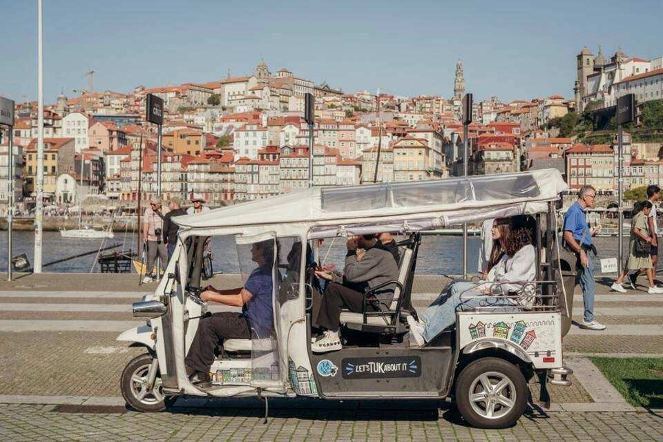 Porto Monastery and Cellars Tour on Tuk-tuk