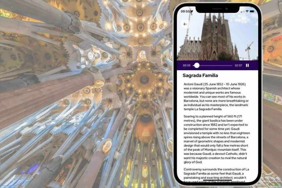 Sagrada Familia Self-Guided Audio Tour