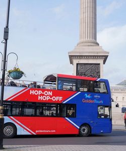 Golden Tours: Welcome to London Hop-On, Hop-Off Ticket