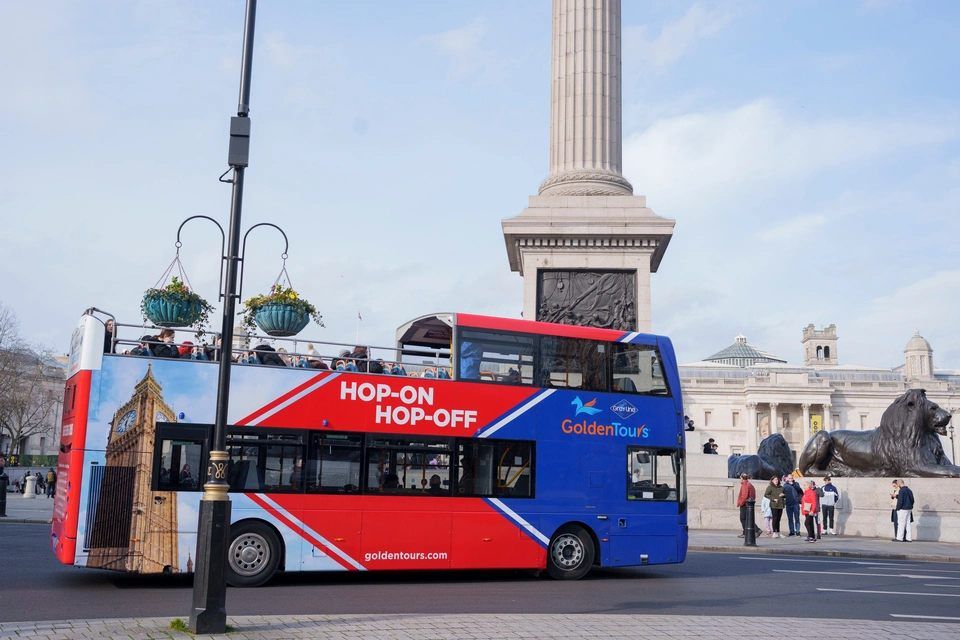 Golden Tours: Welcome to London Hop-On, Hop-Off Ticket