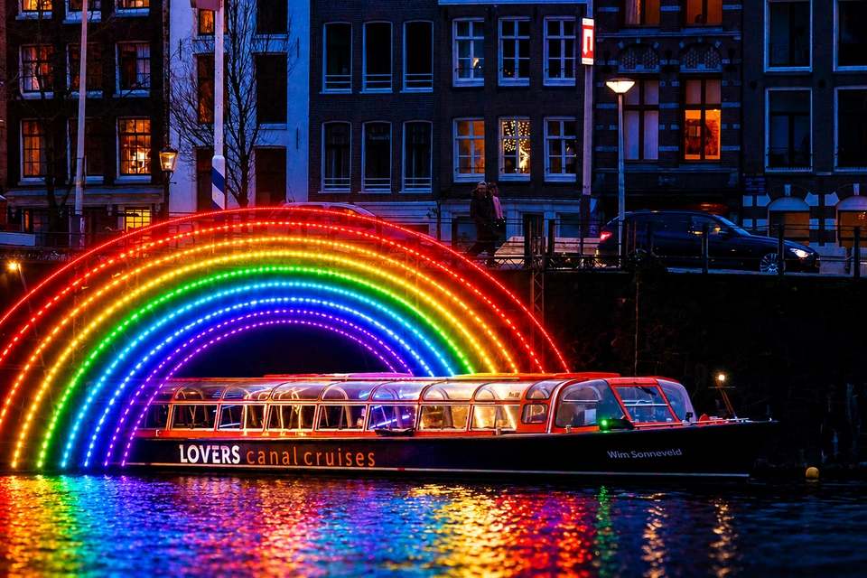 Amsterdam Light Festival Canal Cruise Including Drinks