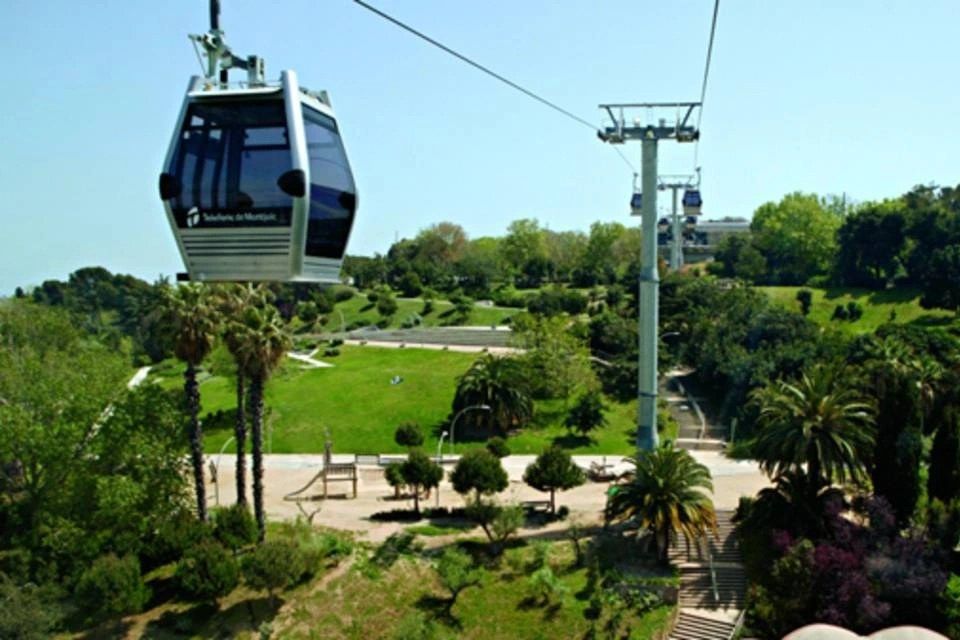 Montjuic Cable Car Ticket and Castle Tour