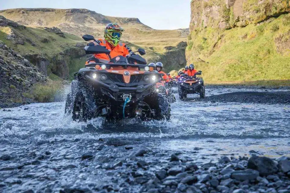 ATV Quad Express Tour on Solheimasandur