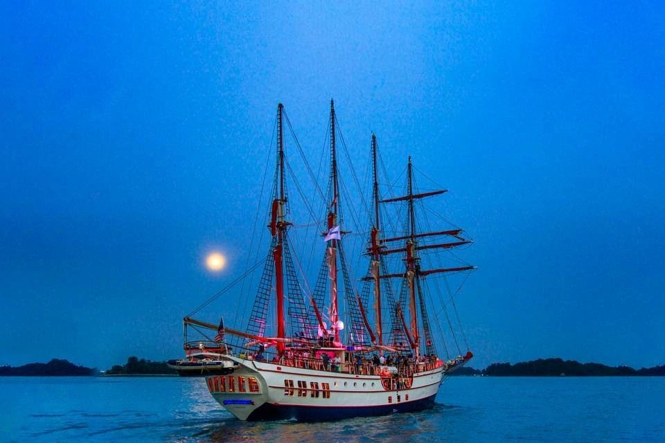 Tall Ship: Royal Albatross New Year's Eve Dinner Cruise