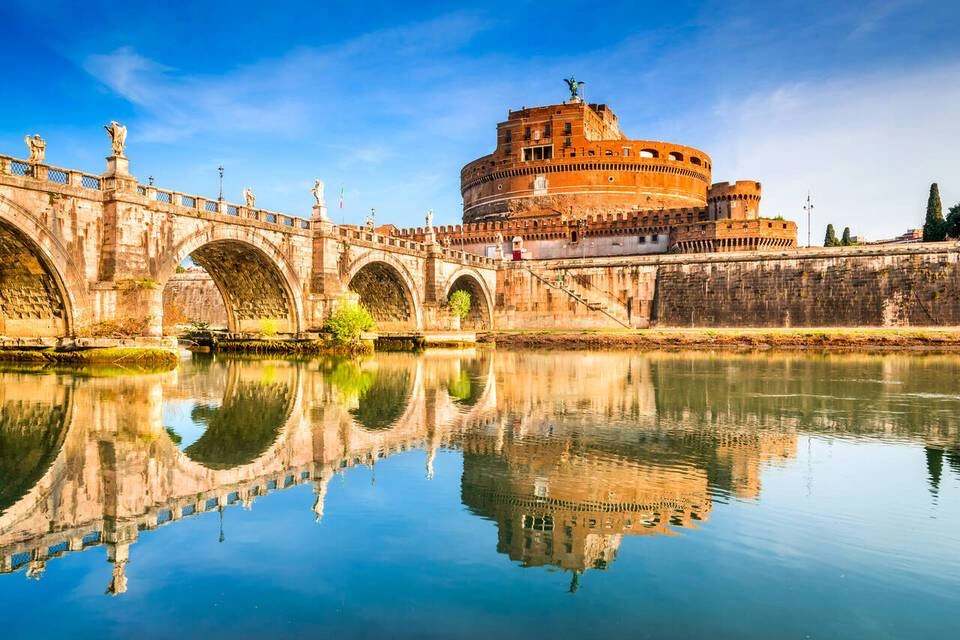 City Sightseeing: Castle Sant'Angelo and Rome Hop-On, Hop-Off Bus Tour