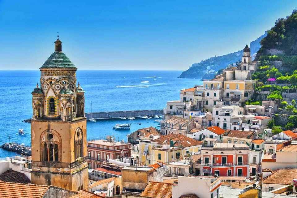 Excursion from Rome to Amalfi and Pompeii