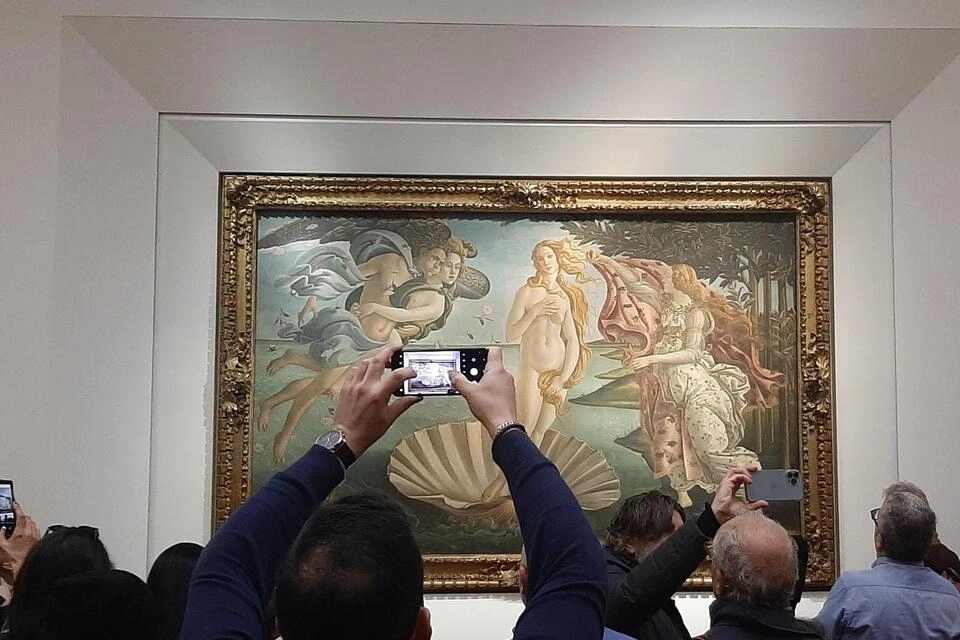 Florence in One Day: Accademia and Uffizi Guided Visits & Walking Tour