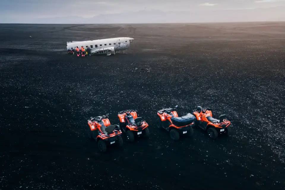 ATV - Black Beach Safari and the Plane Wreck Tour
