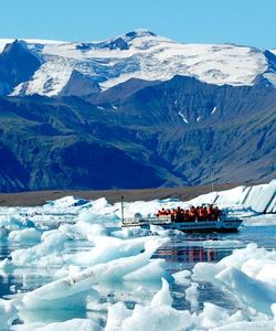 Jokulsarlon Glacial Lagoon Excursion & Boat Tour